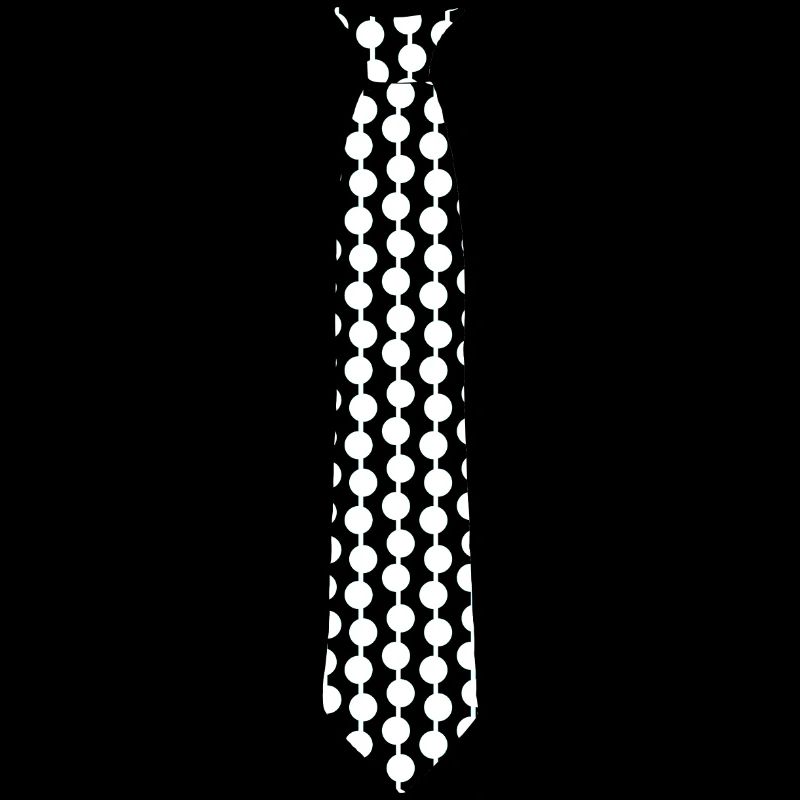 Tie Dots - Dots noir blanc motif -
