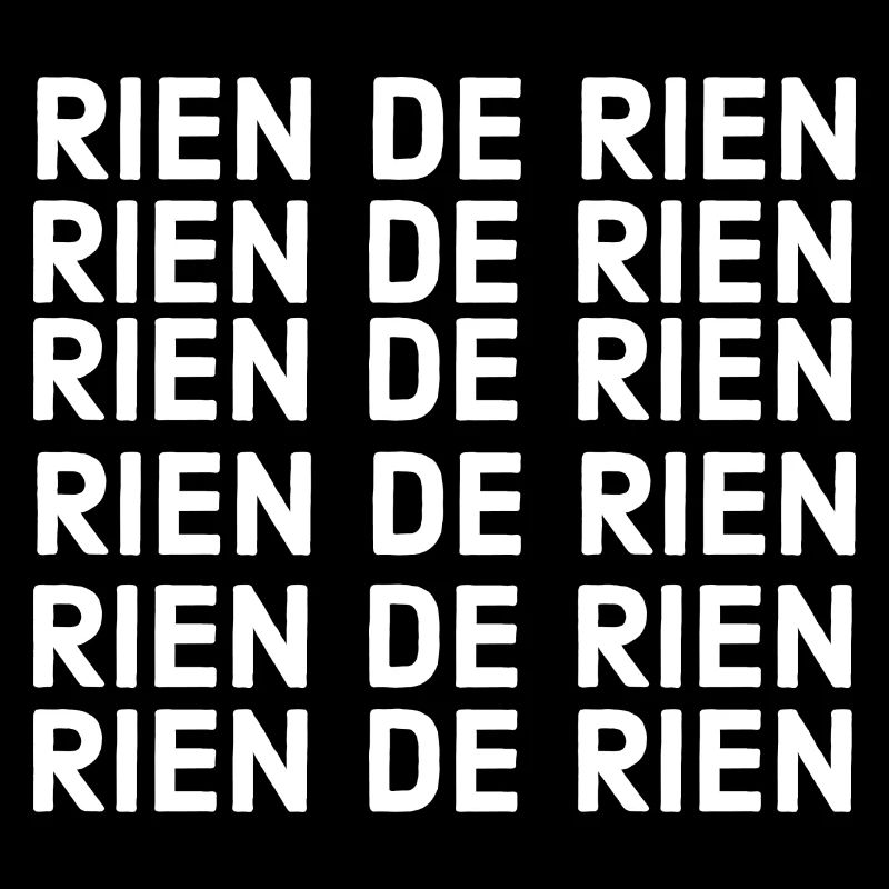 rien de rien