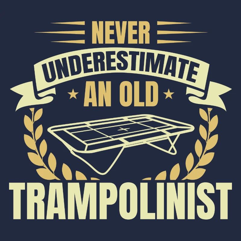 Trampolin Großvater