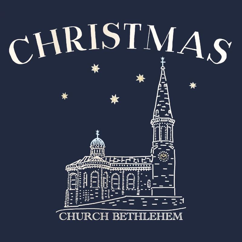 Dessin de l’église de Noël de Bethléem