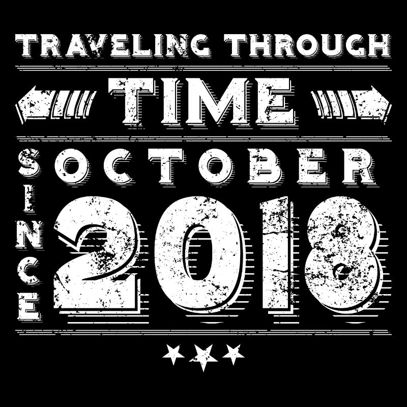 Vintage Voyage dans le Temps Anniversaire Design Octobre 2018