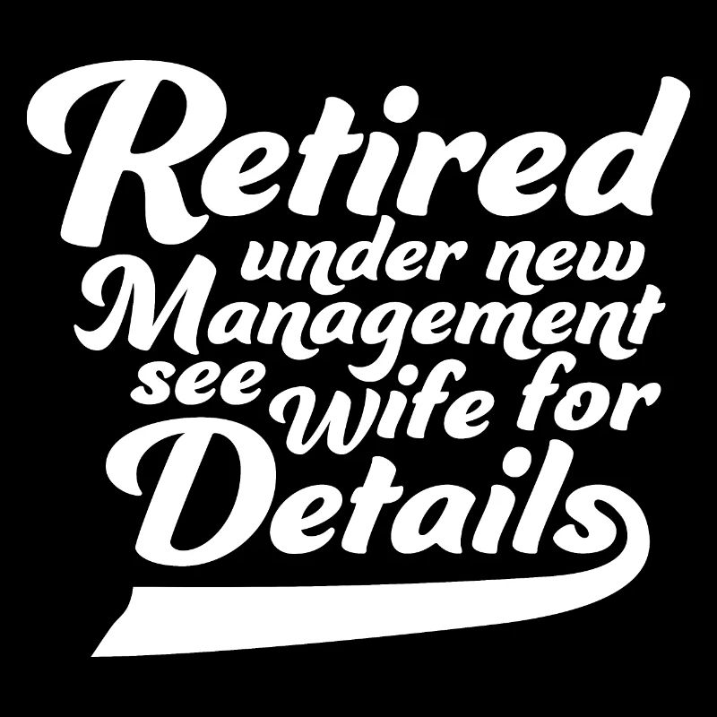 Retraité sous une nouvelle direction Voir l’épouse pour plus de détails