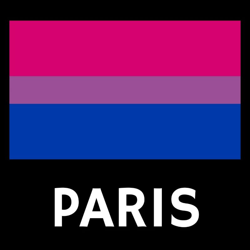 Drapeau Bi Pride Paris