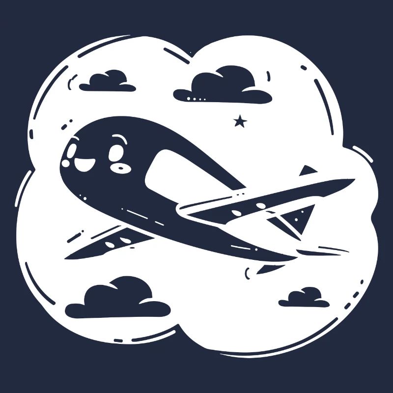 Propeller Plane Drawing