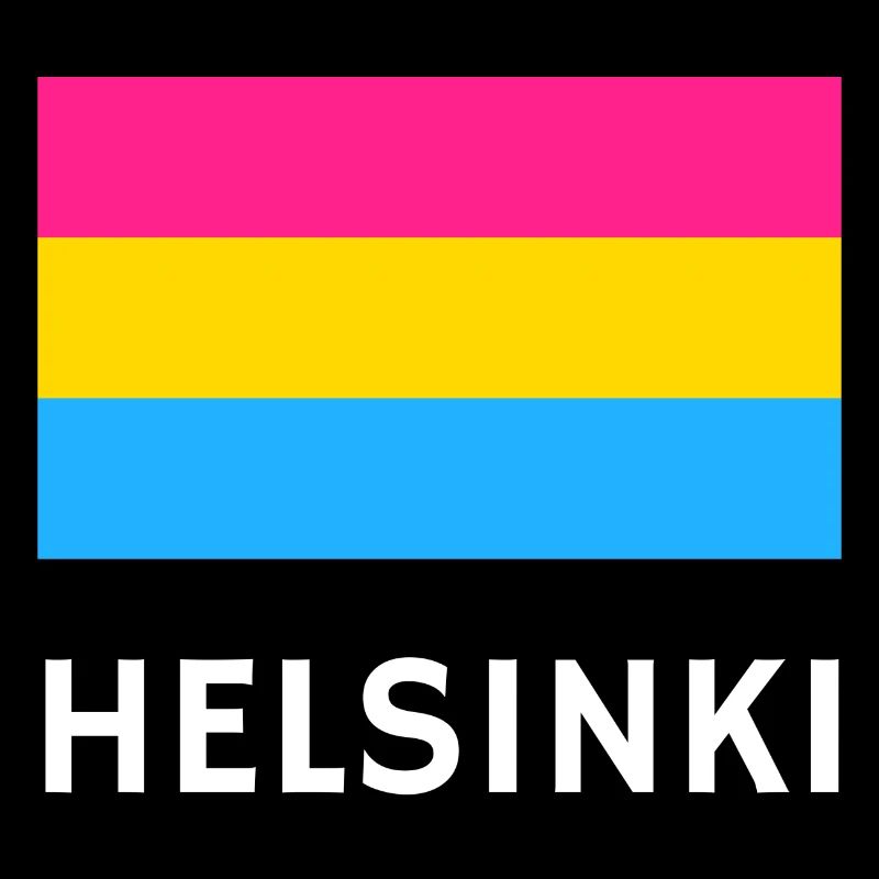 Pan Pride Flagge Helsinki