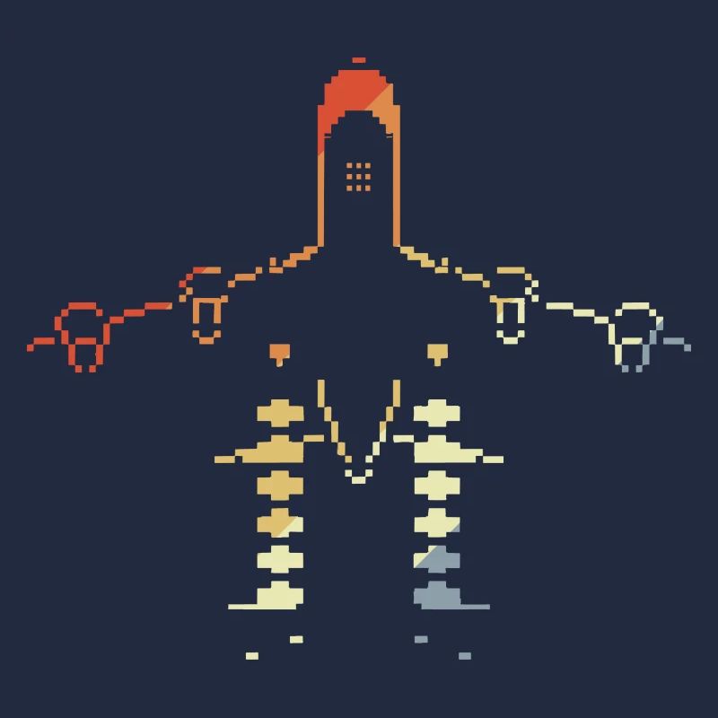 Flugzeug Pixelgrafik
