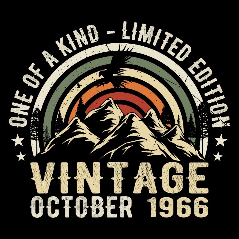 Anniversaire Octobre 1966 - Born in October 1966