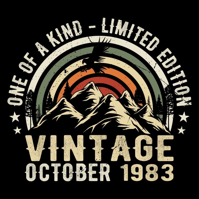 Anniversaire Octobre 1983 - Born in October 1983