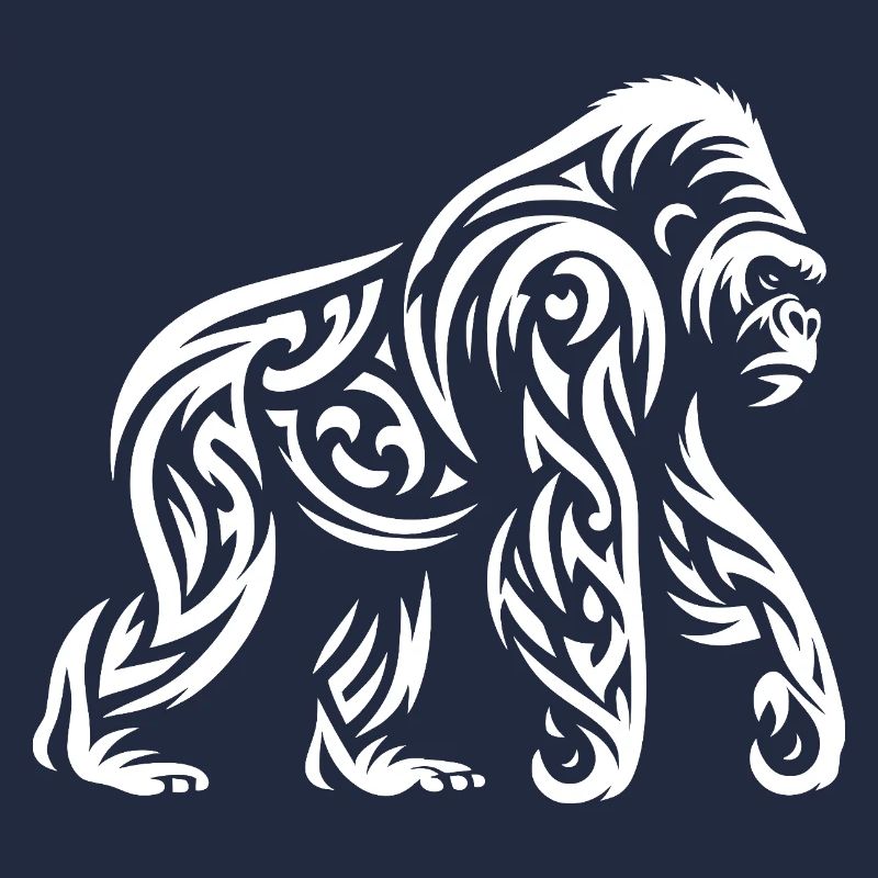 Gorille tribal
