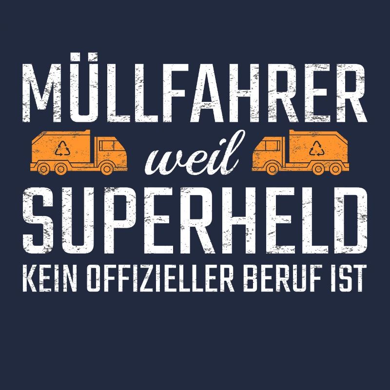 Müllfahrer Superheld