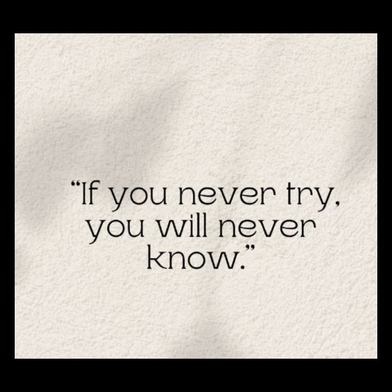 Try
