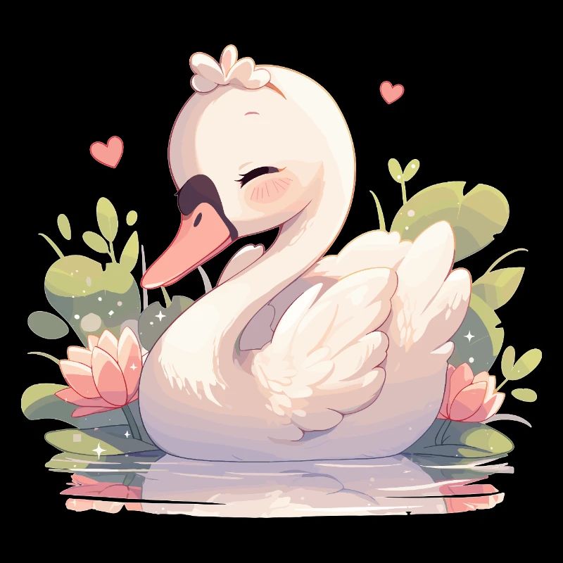 Schwäne Schwan