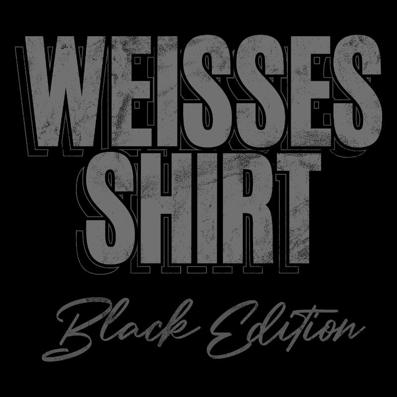 Chemise Blanche Édition Noire Drôle de Dicton