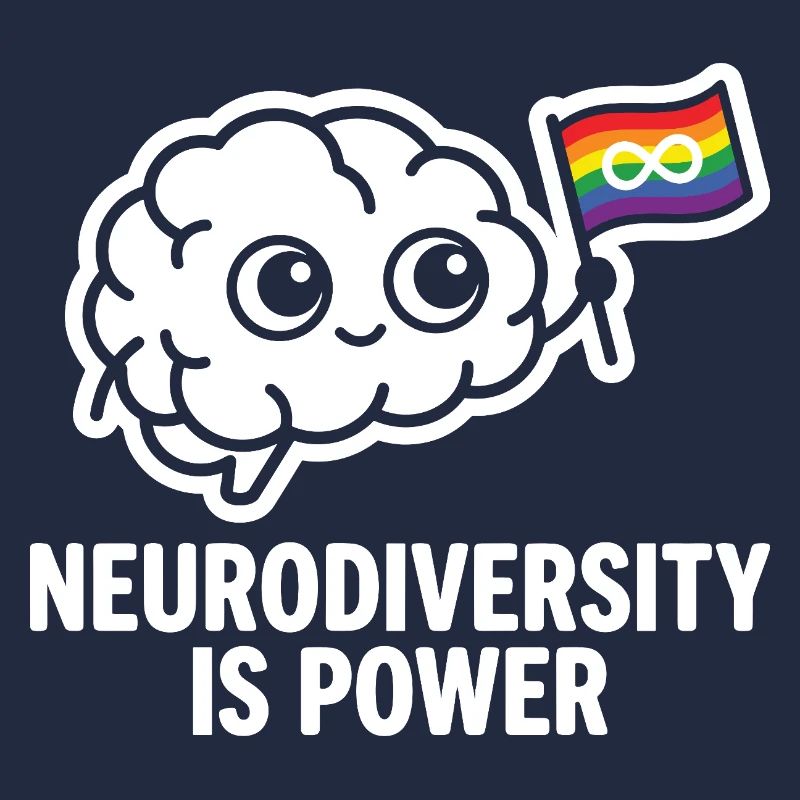 NEURODIVERSITY IS POWER Brain
