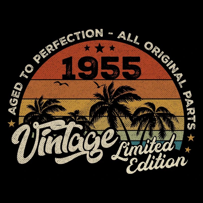 Vintage 1955 Geburtstag Retro 1955