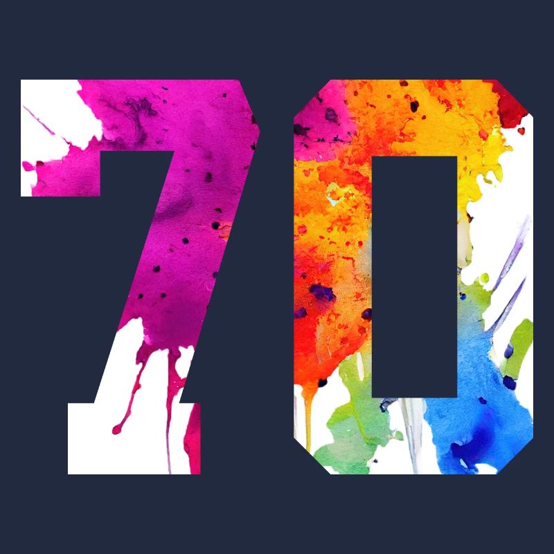 NUMÉRO 70 ANS 70E ANNIVERSAIRE