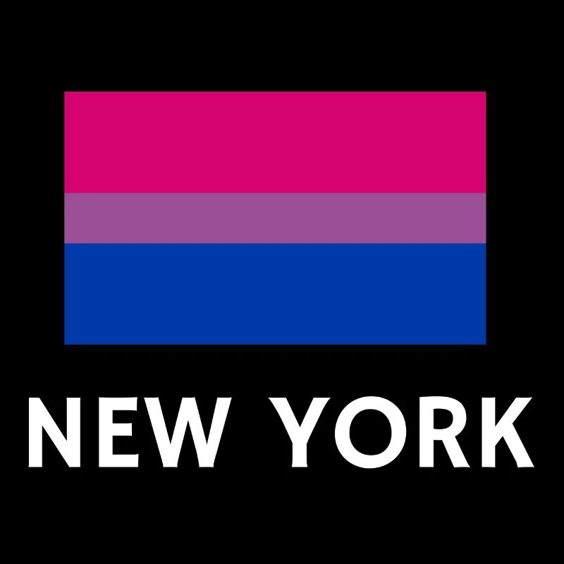Drapeau de la Bi Pride New York