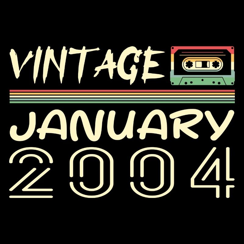 Vintage Janvier 2004 - Anniversaire Janvier 2004