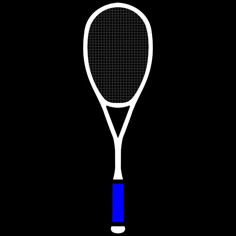 Raquette de squash Tennis Multicolore Blanc Bleu