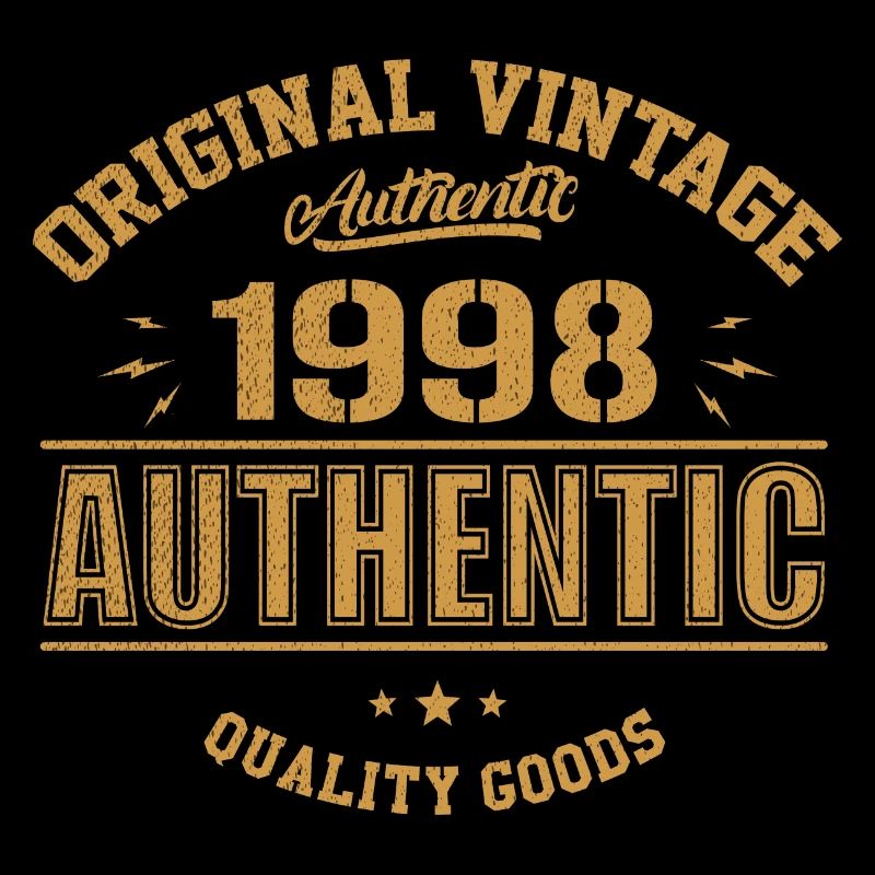 Authentic 1998 Cadeau D'anniversaire Original 1998