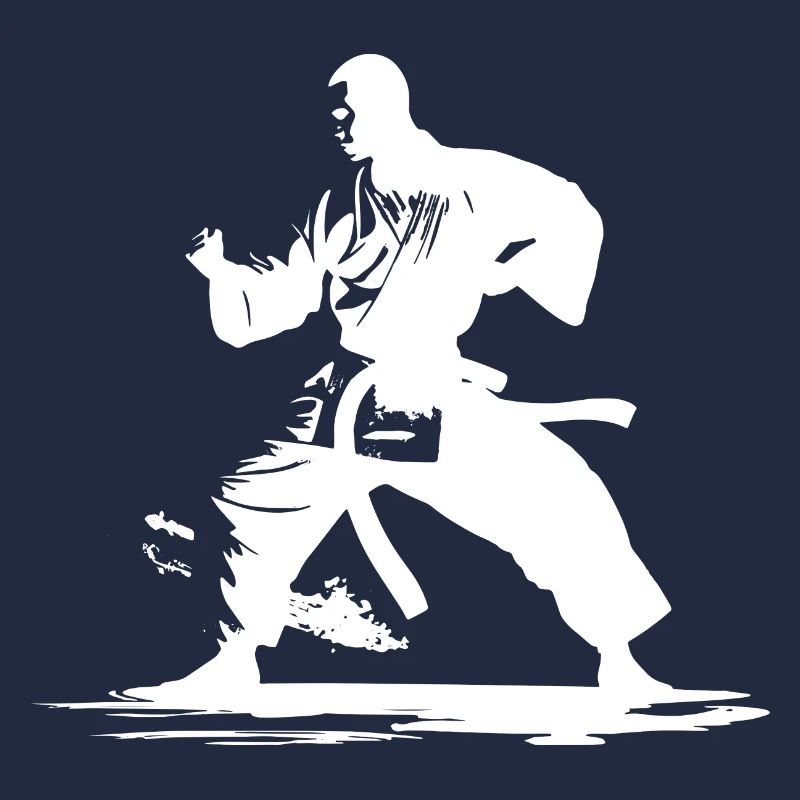 Karate Junge Grafik