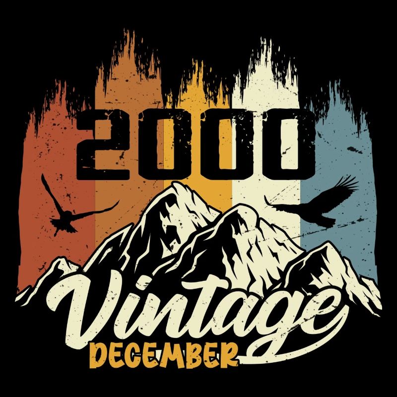 Cadeau d’anniversaire né en décembre 2000