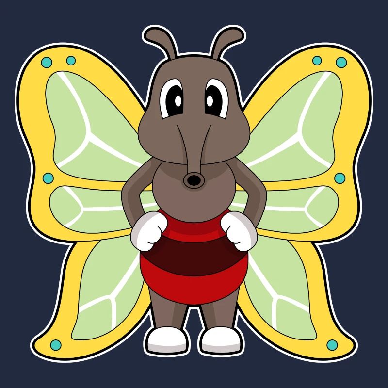 Moustique papillon