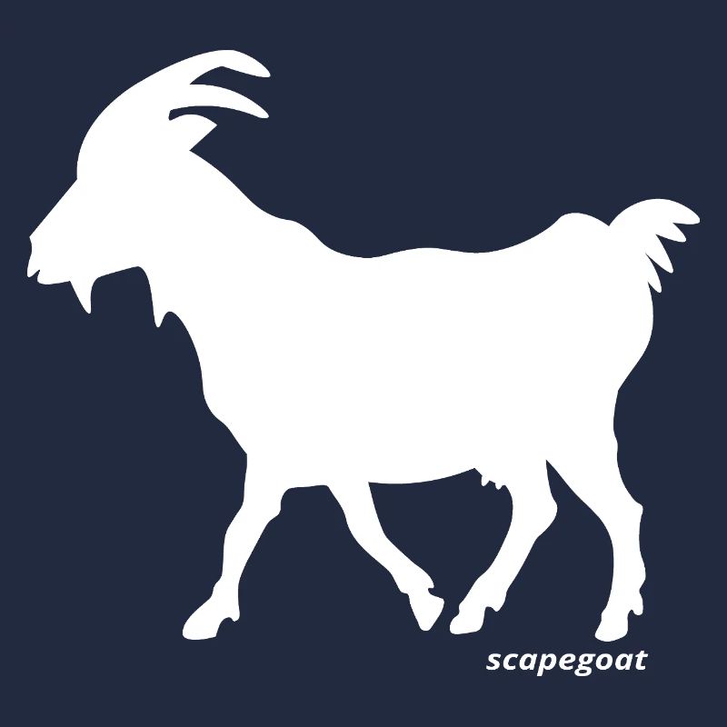 Sündenbock Silhouette