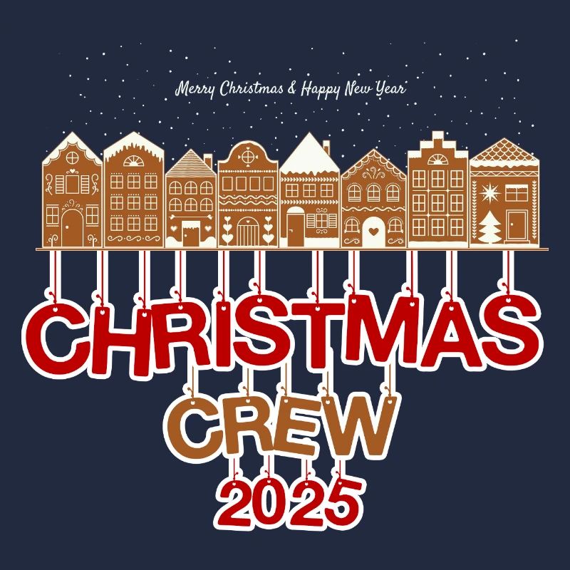 Weihnachtsmannschaft 2025 Lebkuchenhäuser