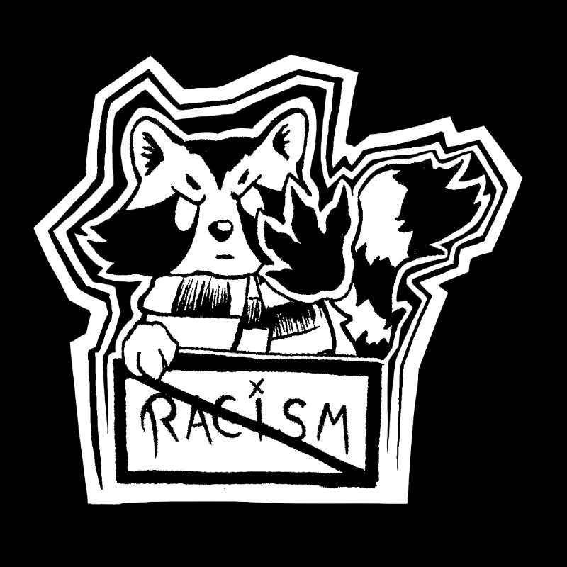 Trashpanda against Racism