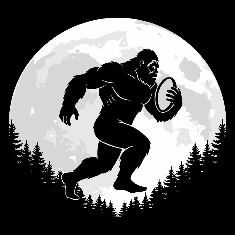 Joueurs de rugby Bigfoot