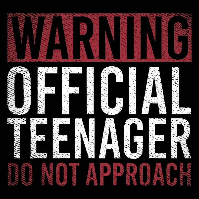 Avertissement : adolescent officiel : ne pas approcher