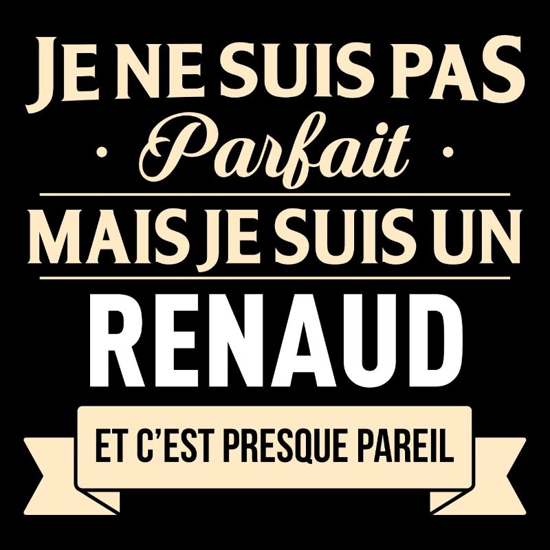 Je Ne Suis Pas Parfait Mais Je Suis Un Renaud E...