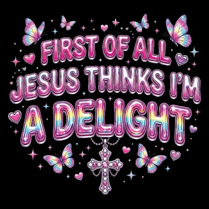 First Of All Jesus Thinks I'm A Delight