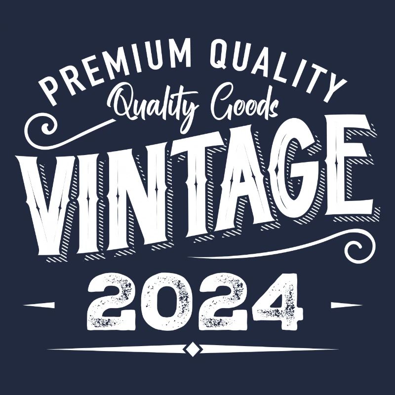 Vintage 2024 Original Retro Vintage Anniversary