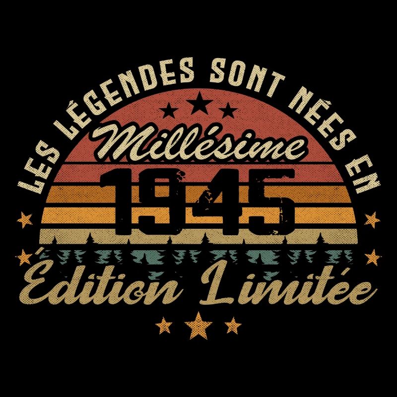 Millésime 1945 Cadeau 79e Anniversaire 79 ans