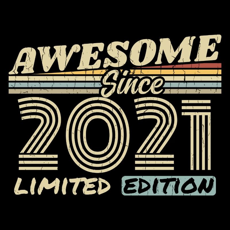Vintage 2021 Retro - 2021 Geburtstagsgeschenk