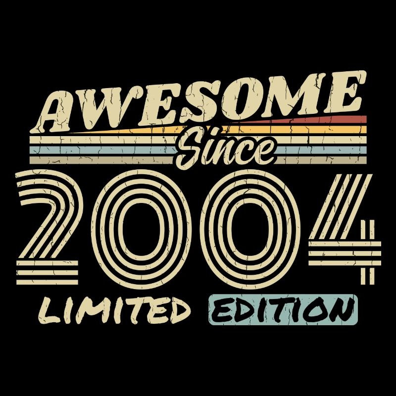 Vintage 2004 Rétro - Cadeau D’anniversaire 2004