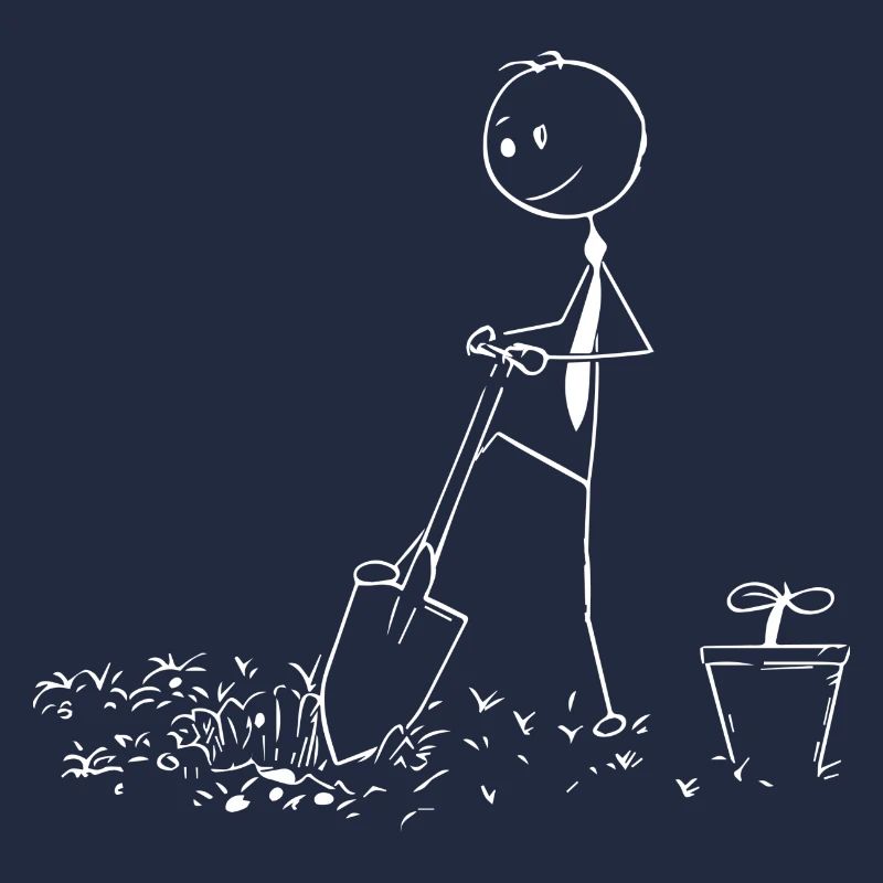 Gartenarbeit