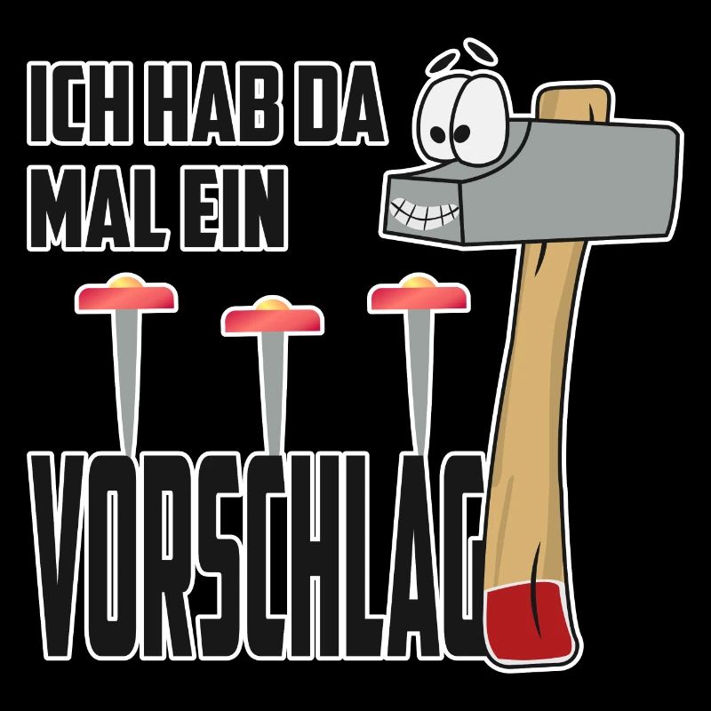 Lustige Vorschlag Hammer