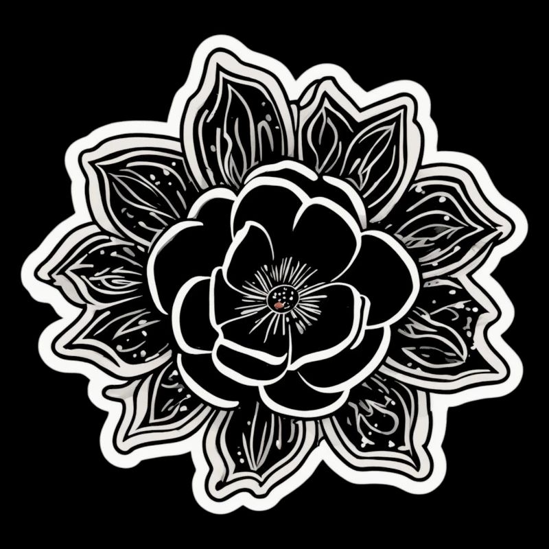 Die Schönheit und der Charme einer einfarbigen Blume