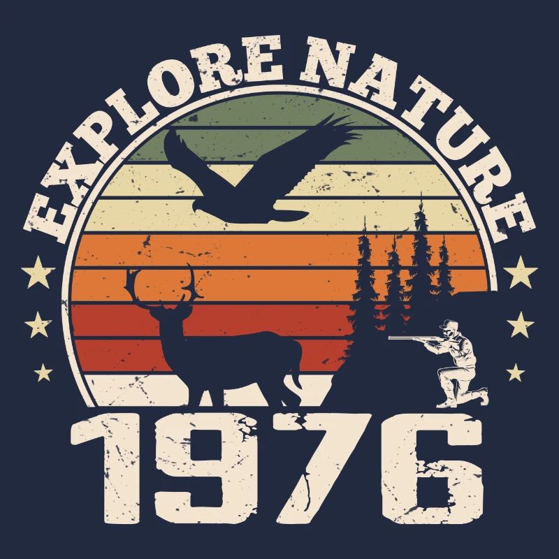 1976 Classic Hunter Birthday Gift 1976