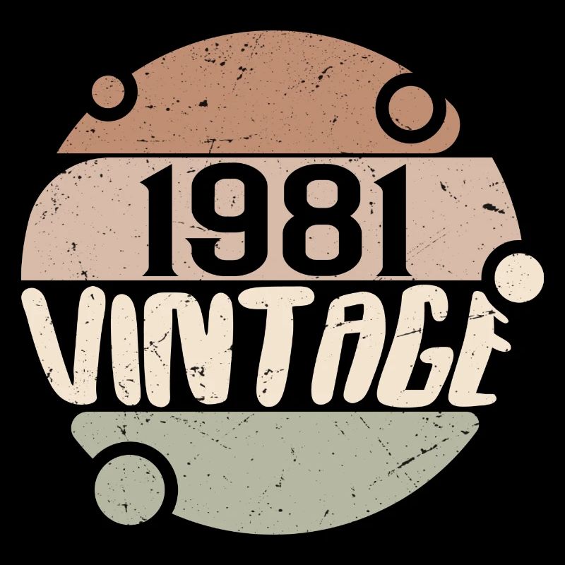 Vintage 1981 Cadeaux rétro 1981 millésime 1981