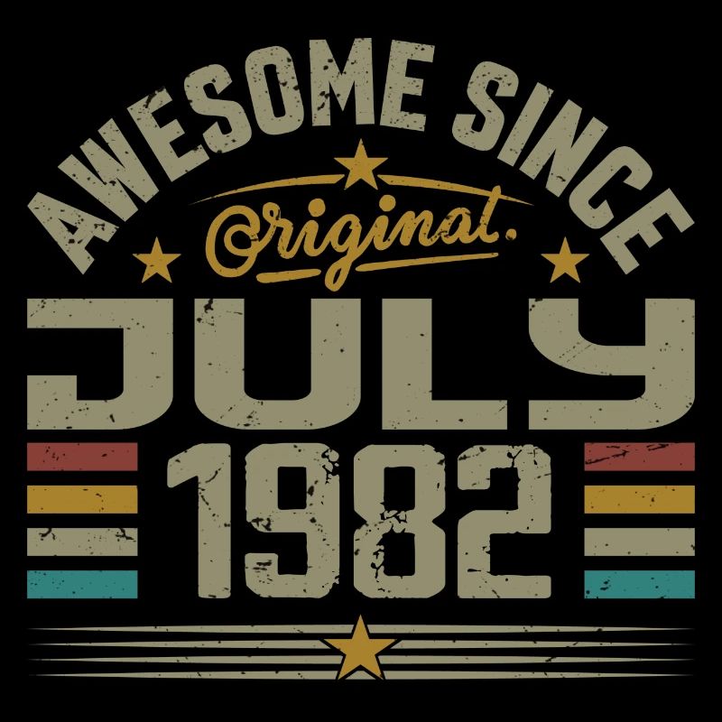Baujahr Juli 1982 | Geschenk Juli 1982