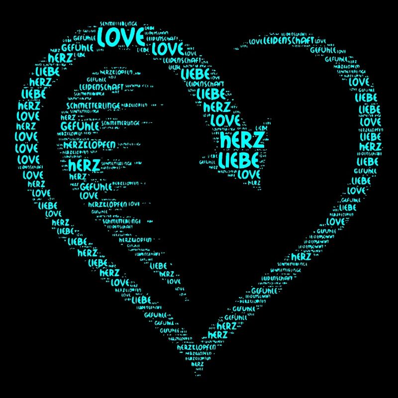 Großes Herz, Herz, Pfeil mit Liebe, Liebesherz 