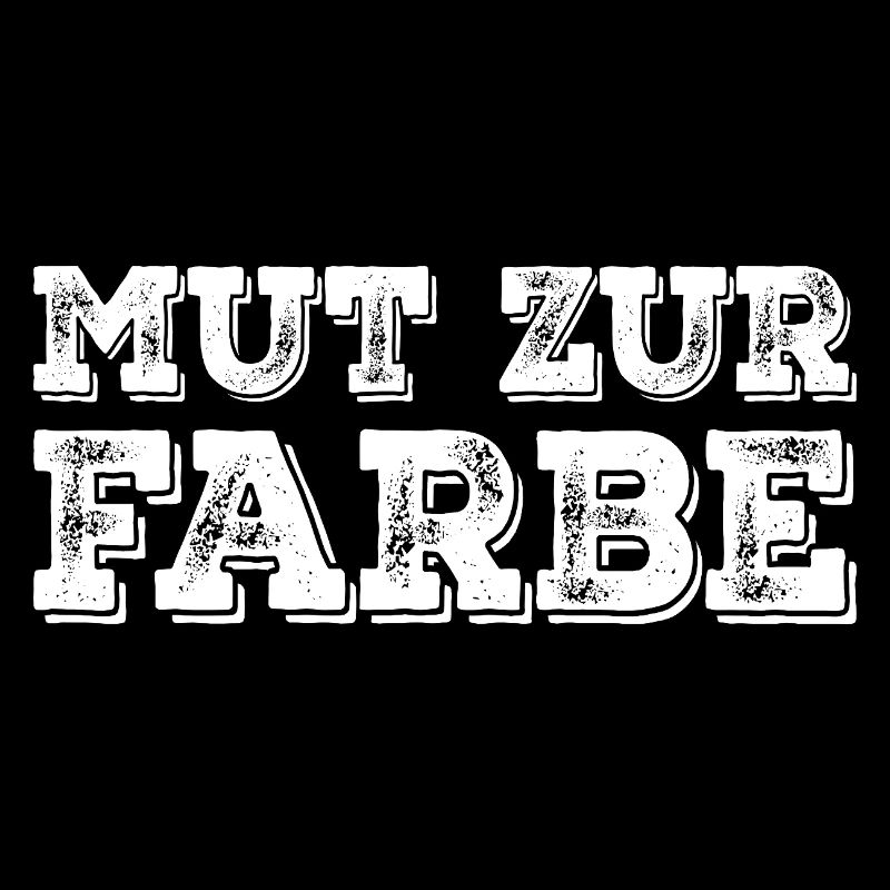 Schwarzer Humor Arbeit Witz mut zur farbe