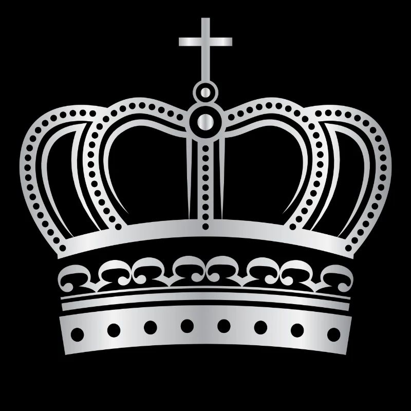 Couronne de couronnes King Queen JGA Wedding Bride Bräu