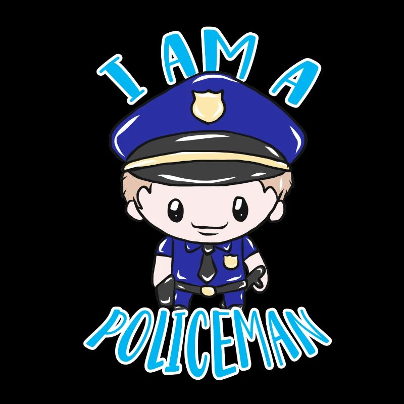 Dessin animé Je suis un policier