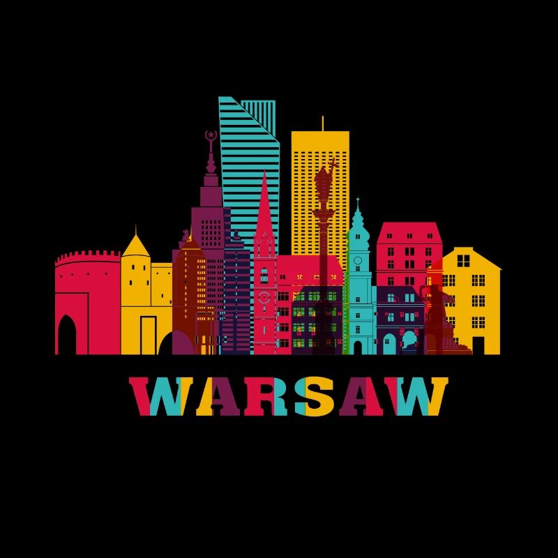 Varsovie Pologne Capitale Skyline Warszawa Polska