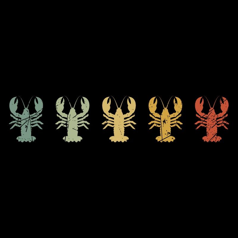 Farbverlauf Lobster Reihe